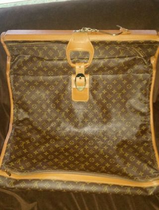 Louis Vuitton Authentic Vintage Garment Monogram Canvas Travel Bag