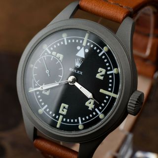 Rolex mens luxury military swiss watch Pocket movement mechanical vintage watch 2