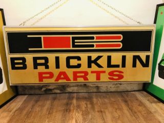 BRICKLIN Vintage RARE,  lighted dealer hanging signs,  More 3