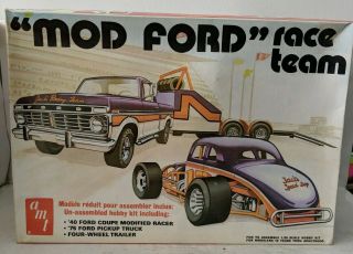 Amt Mod Ford Race Team Modified 1975 Ford F - 350 Syleside Stock Or Custom