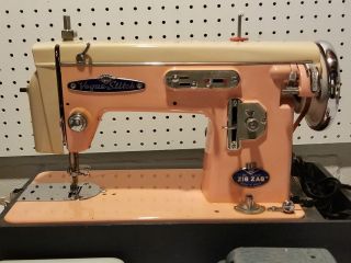 VTG 50 ' s Spiegel Vogue Stitch Zig - Zag Sewing Machine Color 2