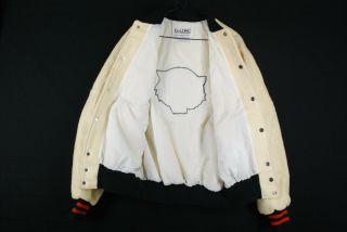 VTG 70s Delong TIGER Varsity Jacket Wool Lettermans MENS L Blank Rockabilly 5