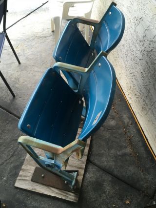 Autographed Derek Jeter/ Mo Rivera Old Yankee Stadium Chairs RARE 3