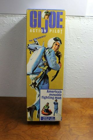 1964 1970 Vintage Gi Joe - Action Pilot Box Top