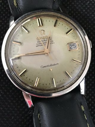 Vintage Omega Automatic Constellation Cal.  564 Watch Ref.  168.  010