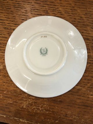 Lenox Porcelain Demitasse Saucer Presidential White House P56 Stars Stripes 2