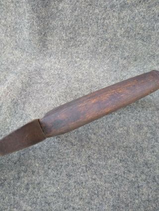 Rare Confederate CIVIL WAR D Guard Bowie Knife Marked 