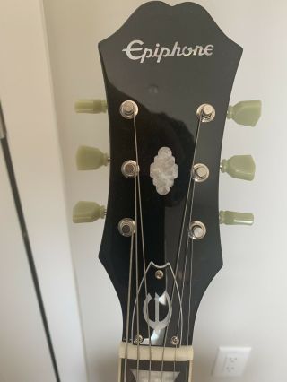 Epiphone Limited Edition 2018 EJ - 160E Acoustic - Electric Guitar Vintage Sunburst 6