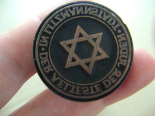 2 Ww2 German Jewish Seal Stamp