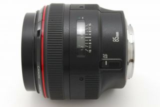Canon EF 85mm F1.  2L Ⅱ USM Lens,  From Japan,  Near Condi,  Valuable,  Rare,  TK0886 6