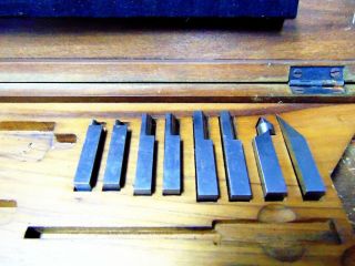 Vintage C.  E.  Johansson Ford Motor Gauge Block Accessories Kit Complete RARE 7