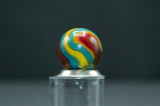 Vintage Antique Peltier NLR Superman Marble - Awesome Colors 3