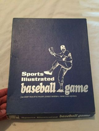 Vintage 1971 Sports Illustrated Baseball Game Rare Desirable