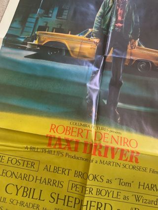 vintage The taxi driver Robert De Niro poster 1976 3