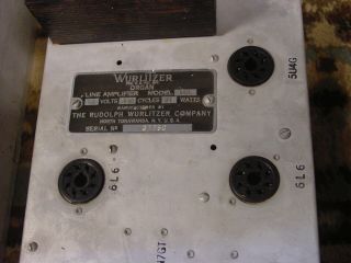 w.  e.  era early 50 ' s vntg 6L6G MONO Tube Amp PAIR Hi - Fi DIY project 4