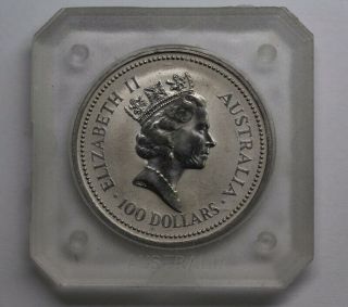 Rare 1988 Australian Koala 100 Dollars 1 OZ 9995 Fine Platinum Coin Low Mintage 2