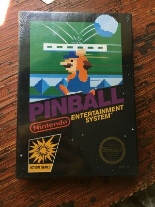 Vintage Pinball Nes Nintendo Factory Video Game