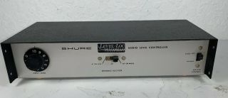 Vintage Shure M62v Level - Loc Audio Level Controller Leveling Compressor