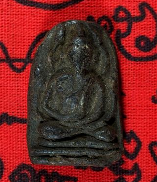 Phra Somdej Lp.  Boon Wat Klangbangkawe Rare Magic Thai Buddha Amulet Pendant