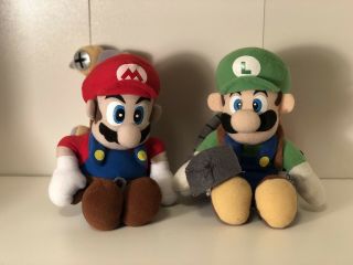 Nintendo Plush TOYSITE Mario Sunshine Luigi Mansion VTG Nintendo Power Posable 6