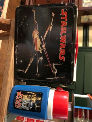 Vintage Star Wars Lunchbox & Thermos - Movie Tie - In (1978) Box/pail
