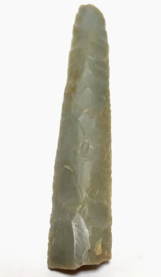 Prehistoric Paleolithic Flint Stone Knife Hand Axe Scraper Artifact