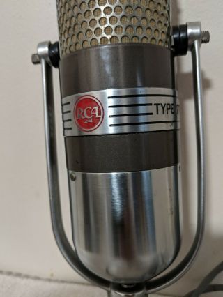 Rare Vintage RCA Type 77 - DX TV Radio Studio Ribbion Microphone 2