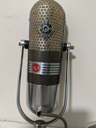 Rare Vintage RCA Type 77 - DX TV Radio Studio Ribbion Microphone 4
