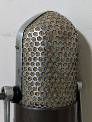 Rare Vintage RCA Type 77 - DX TV Radio Studio Ribbion Microphone 9