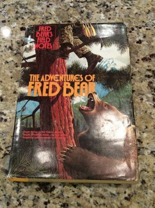 The Adventures Of Fred Bear Signed Autographed Signature Vintage 1