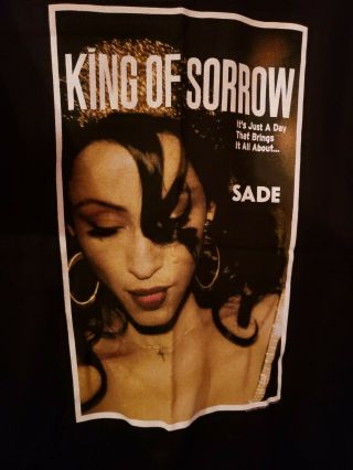 Vintage 2001 Sade King of Sorrow Shirt L Giant 4