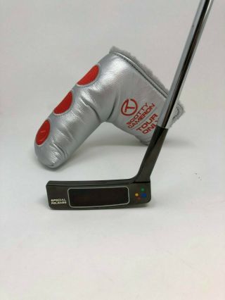 Rare Titleist Scotty Cameron Del Mar Button Back Special Release Putter Hc 58