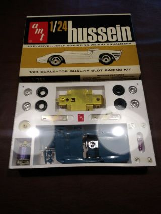 Vintage Amt Hussein Slot Racer 1/24th Scale N.  O.  S.  From Factory