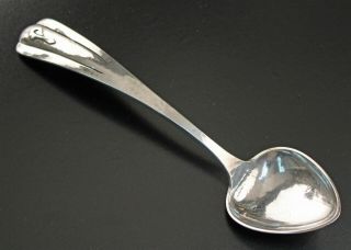 Extra Ordinary Kalo Arts & Crafts Sterling Heart Shaped Bowl Serving Spoon