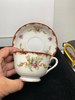Vintage Harmony House Tea Cup And Saucer Lt621b1