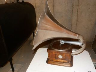 , Rare All - 1905 Columbia Bi " Sterling " Graphophone Phonograph