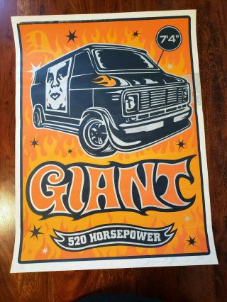 Shepard Fairey - Obey Giant " Obey Van " Very Rare