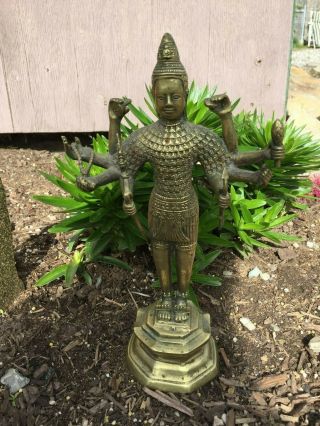 19th / Early 20th Century Bronze Buddha High Detail - Heavy