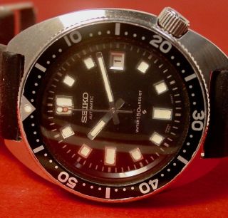 Seiko 1970 Vintage Dive Watch 6105 - 8000 Serviced 5