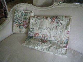 French Country Vintage Ralph Lauren Villandry Queen Flat & Fitted Sheets