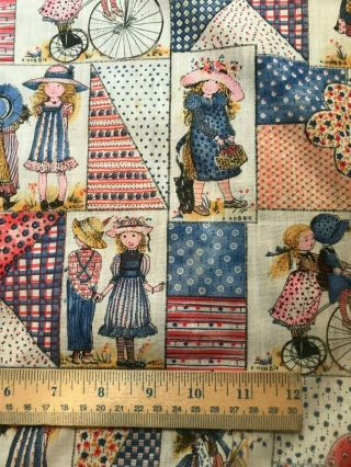 Vintage Holly Hobby Fabric 45 