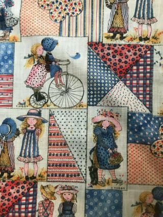 Vintage Holly Hobby Fabric 45 