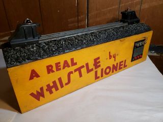 Rare Lionel Trains Prewar Whistle Display 2