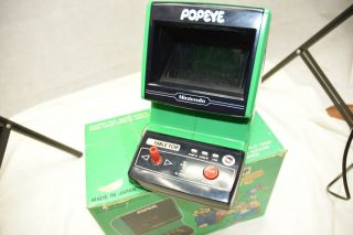 Nintendo Game And Watch Popeye The Sailor,  Table Top Vintage Rare W/box