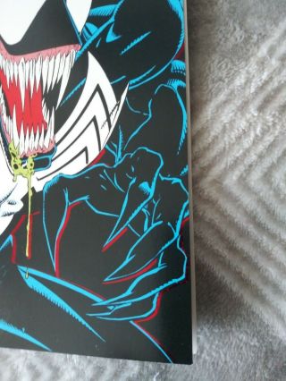 Venom: Lethal Protector 1 Black Error Variant Rare Marvel Comic Book 7