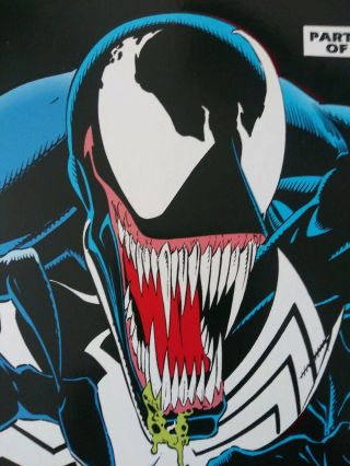 Venom: Lethal Protector 1 Black Error Variant Rare Marvel Comic Book 9