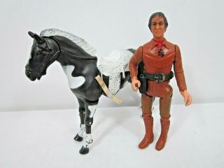 Vintage 1975 Excel Legends Of The West Horse & Cowboy Toy Carolina Enterprises