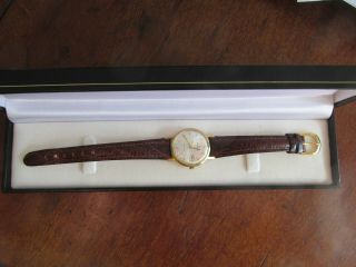 Vintage Womens 18ct Gold Bucherer Automatic Watch Wristwatch