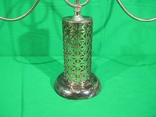 VINTAGE METAL TABLE COUNTER TOP HAT RACK STAND MID CENTURY STORE DISPLAY 2