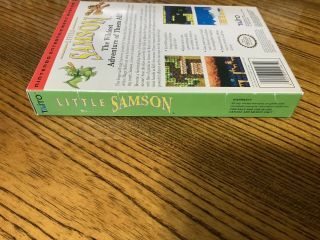 Little Samson (Nintendo,  NES) BOX ONLY Very Rare, 5